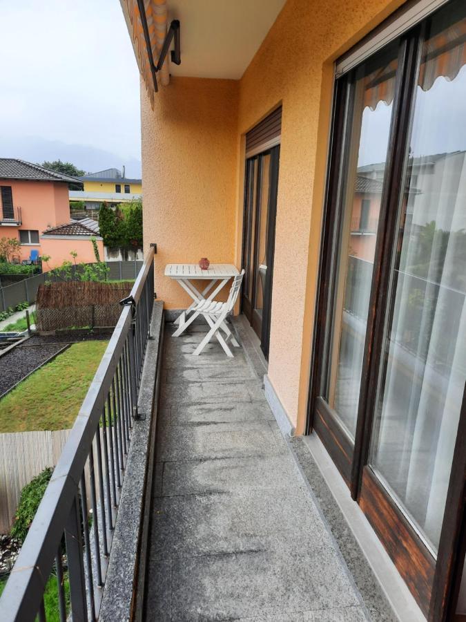 Camera Privata Con Balcone Gordola Exterior foto